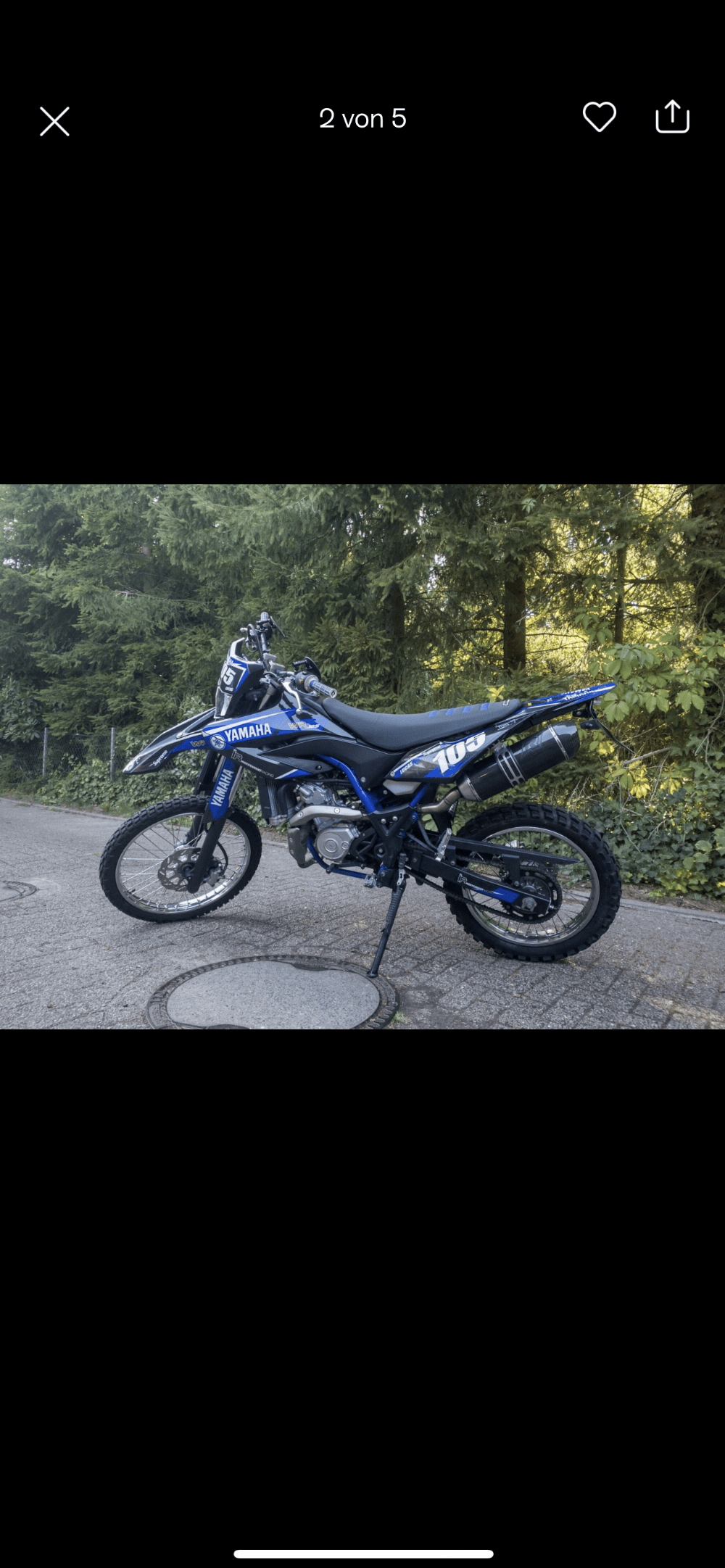 Motorrad verkaufen Yamaha Wr 125  Ankauf